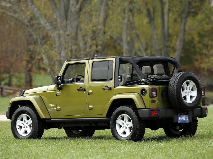  Jeep Wrangler Sahara Unlimited 2007 года  (EU) (фото 7 из 17)
